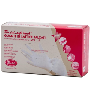 ROIAL Guanti Lattice Talcati Taglia S - 100pz