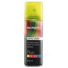 Spray Colorante Capelli HAIR COLOR Giallo Fluo 125ml